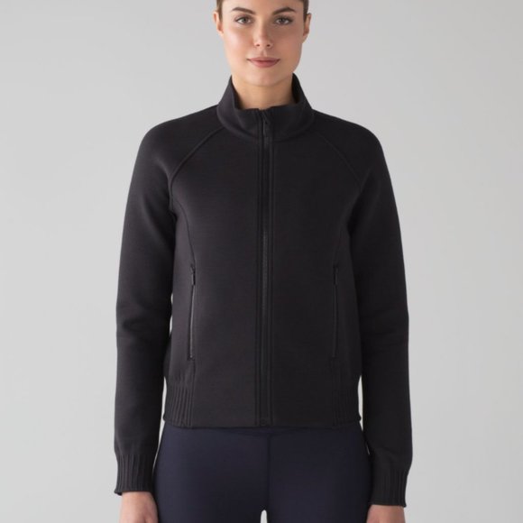 lululemon athletica Jackets & Blazers - Lululemon Black Zip Up NTS Jacket *RARE